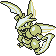 #123 Scyther sprite Oro