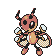 #166 Ledian sprite Oro