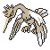 #022 Fearow sprite Oro Shiny
