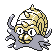 #139 Omastar sprite Oro Shiny