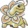 #154 Meganium sprite Oro Shiny