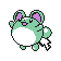 #183 Marill sprite Oro Shiny