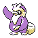 #225 Delibird sprite Oro Shiny