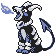 #229 Houndoom sprite Oro Shiny