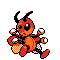 #166 Ledian sprite Plata