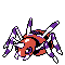 #168 Ariados sprite Plata