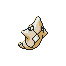 #011 Metapod sprite Plata Shiny