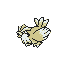 #016 Pidgey sprite Plata Shiny