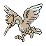 #022 Fearow sprite Plata Shiny