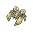 #046 Paras sprite Plata Shiny