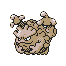 #075 Graveler sprite Plata Shiny