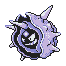 #091 Cloyster sprite Plata Shiny