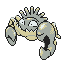 #099 Kingler sprite Plata Shiny