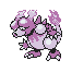 #126 Magmar sprite Plata Shiny