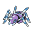 #168 Ariados sprite Plata Shiny