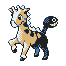 #203 Girafarig sprite Plata Shiny