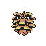 #204 Pineco sprite Plata Shiny
