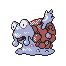 #219 Magcargo sprite Plata Shiny