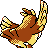 #016 Pidgey sprite Posterior