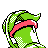 #071 Victreebel sprite Posterior