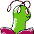 #154 Meganium sprite Posterior