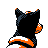 #228 Houndour sprite Posterior