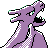 #006 Charizard sprite Posterior Shiny
