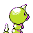 #013 Weedle sprite Posterior Shiny