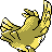#016 Pidgey sprite Posterior Shiny