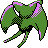 #041 Zubat sprite Posterior Shiny