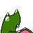 #042 Golbat sprite Posterior Shiny