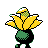 #043 Oddish sprite Posterior Shiny