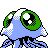 #073 Tentacruel sprite Posterior Shiny