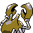 #098 Krabby sprite Posterior Shiny