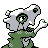 #104 Cubone sprite Posterior Shiny