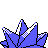#121 Starmie sprite Posterior Shiny