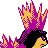 #156 Quilava sprite Posterior Shiny