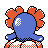 #182 Bellossom sprite Posterior Shiny