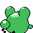 #183 Marill sprite Posterior Shiny