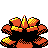 #204 Pineco sprite Posterior Shiny