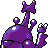 #214 Heracross sprite Posterior Shiny