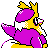 #225 Delibird sprite Posterior Shiny