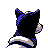 #228 Houndour sprite Posterior Shiny