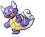 #008 Wartortle sprite Esmeralda