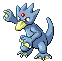 #055 Golduck sprite Esmeralda