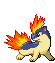 #156 Quilava sprite Esmeralda