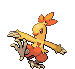 #256 Combusken sprite Esmeralda