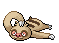 #287 Slakoth sprite Esmeralda
