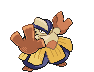 #297 Hariyama sprite Esmeralda