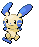 #312 Minun sprite Esmeralda